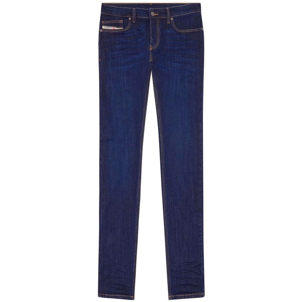Diesel Blue Cotton Jeans & Pant
